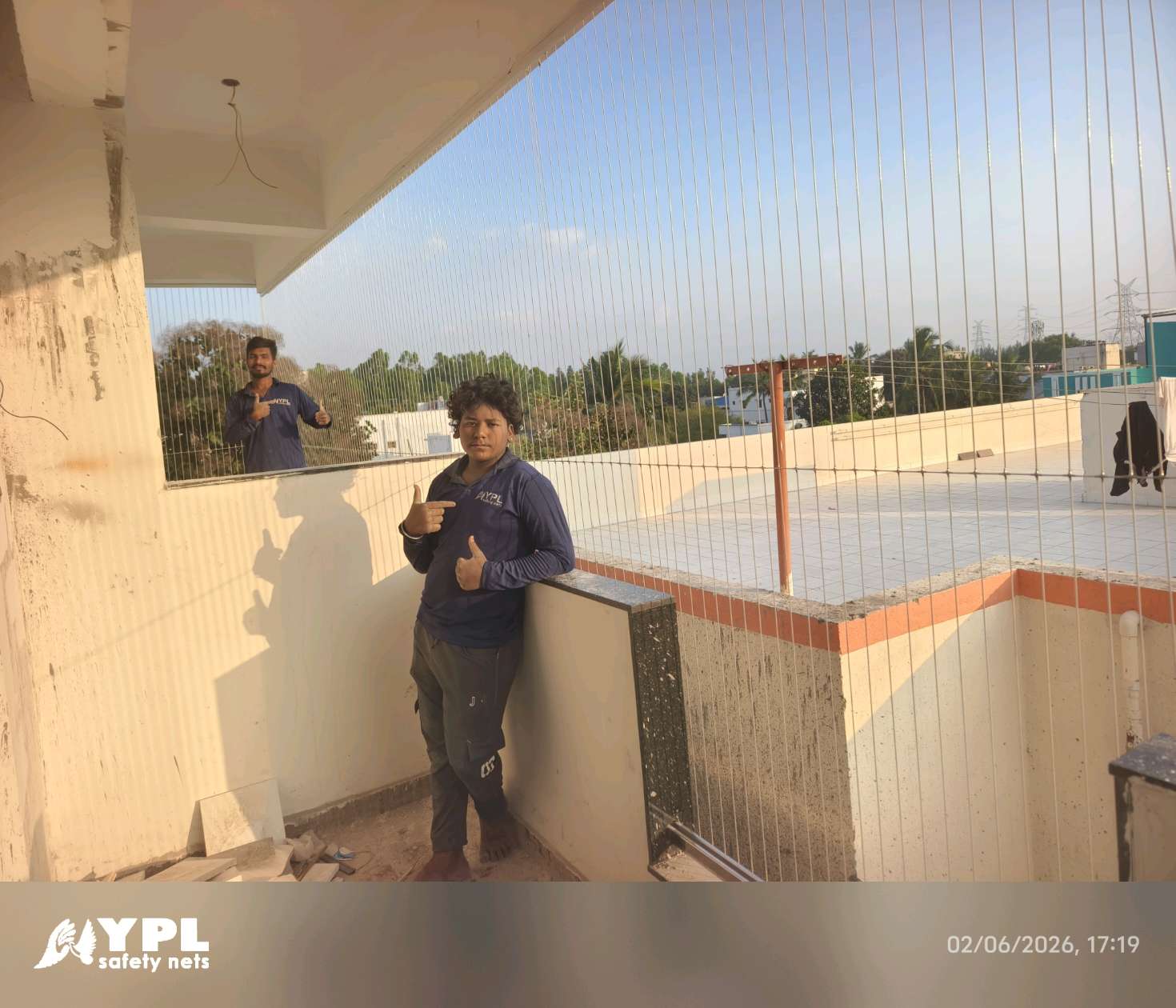 YPL Safety Nets ಚೆನ್ನೈ — ಅಳತೆ ಮತ್ತು ಫಿಟ್ಟಿಂಗ್