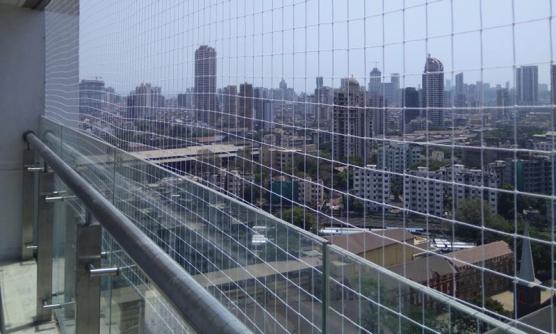Garware bird protection net supplied and installed by YPL Safety Nets, Garware bird net dealer in Chennai